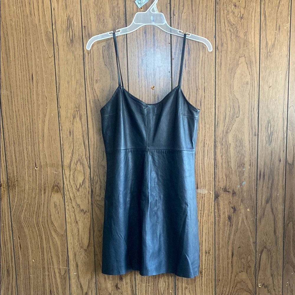 Reformation Blue Spaghetti Strap Slip Dress